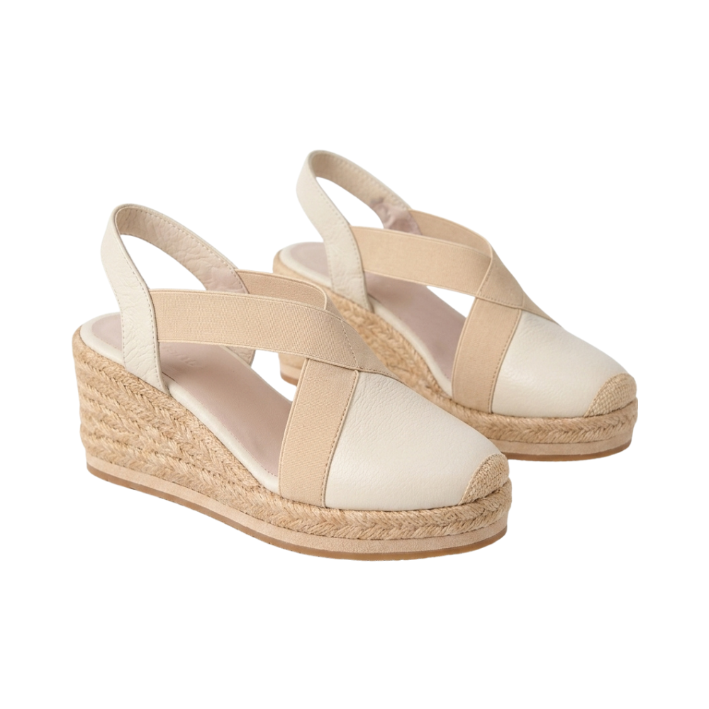 Sandalia Espadrille Cuero Comfort | Elegancia artesanal en cuero genuino