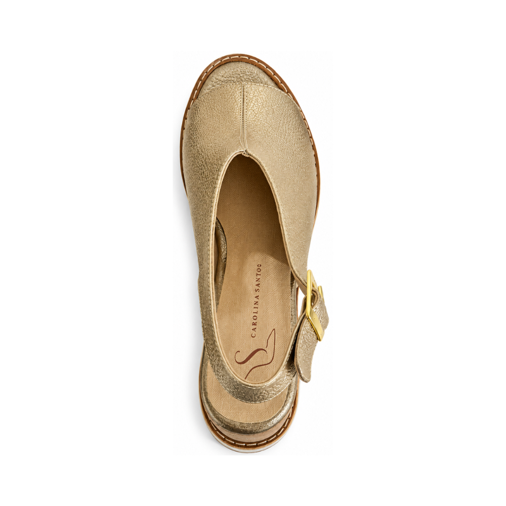 Sandalia Plataforma Cuero Comfort | El toque de elegancia y durabilidad real